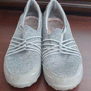 Women's Gray Slip-On Shoes